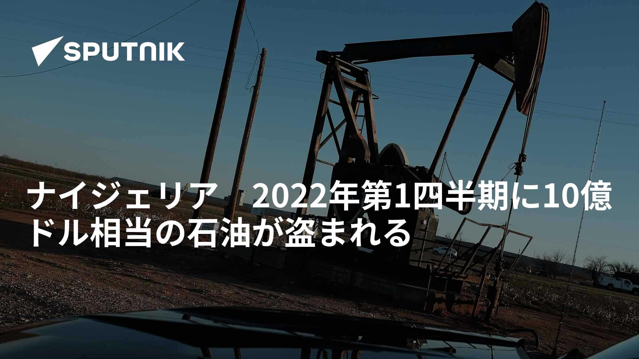 ナイジェリア 2022年第1四半期に10億ドル相当の石油が盗まれる - 2022年7月3日, Sputnik 日本