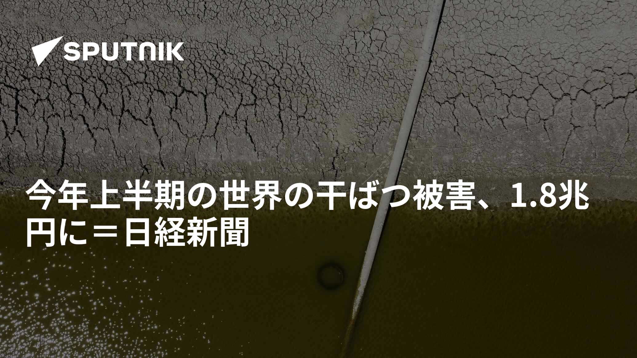 ヨーロッパの川が涸れる：過去500年で最大規模と考えられる干ばつの影響