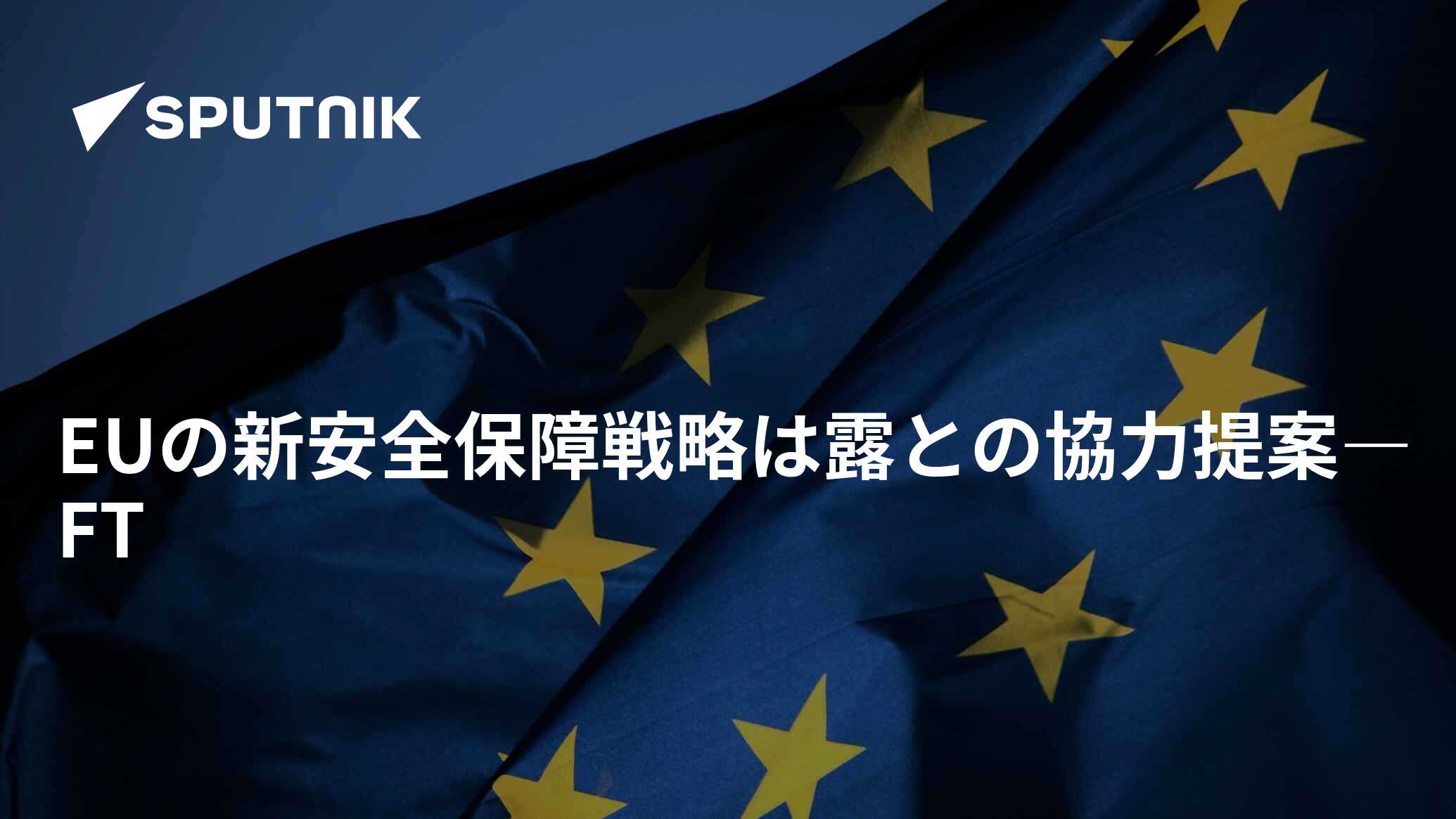 EUの新安全保障戦略は露との協力提案―FT 2016年6月27日, Sputnik 日本