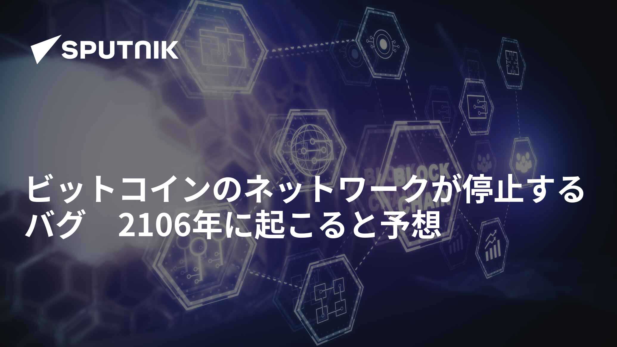 ビットコインのネットワークが停止するバグ 2106年に起こると予想 - 2020年8月11日, Sputnik 日本