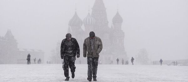 モスクワに突如冬が逆戻り - Sputnik 日本