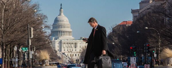 Здание Конгресса США на Капитолийском холме в Вашингтоне Здание Конгресса США на Капитолийском холме в Вашингтоне - Sputnik 日本