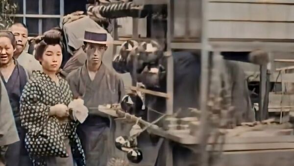 100年前の東京の白黒映像がカラーで蘇る　ロシア人技術者がAIを駆使 - Sputnik 日本
