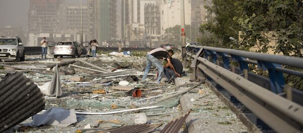 Последствия взрыва в Бейруте Последствия взрыва в Бейруте - Sputnik 日本