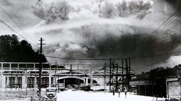長崎市への原子爆弾投下に伴って発生したキノコ雲 - Sputnik 日本