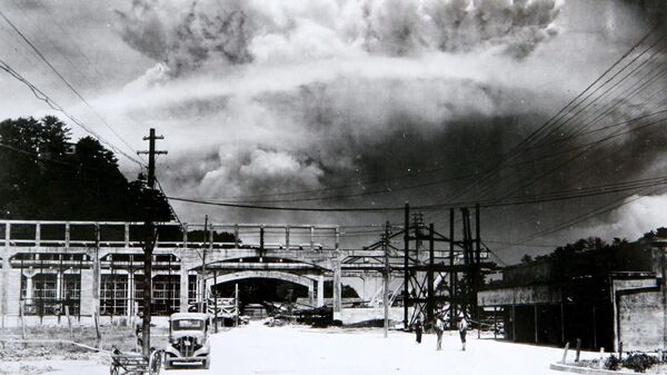 長崎市への原子爆弾投下に伴って発生したキノコ雲 - Sputnik 日本