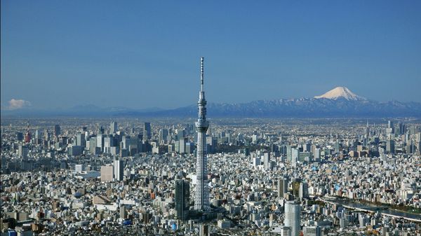 Самая высокая в мире телебашня Tokyo Sky Tree - Sputnik 日本