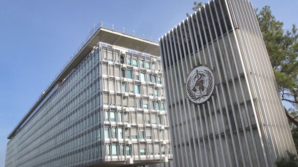 Здание штаб-квартиры Всемирной организации здравоохранения в Женеве - Sputnik 日本
