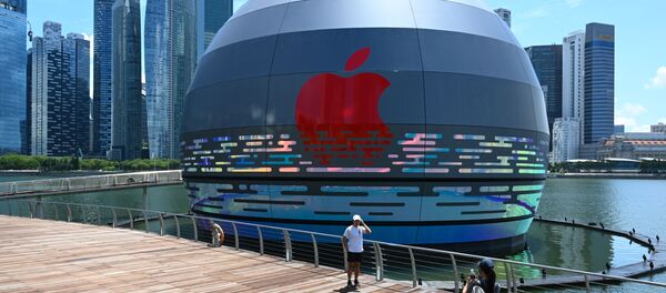 Apple社 シンガポールの海上に店舗をオープンへ Apple社 シンガポールの海上に店舗をオープンへ - Sputnik 日本