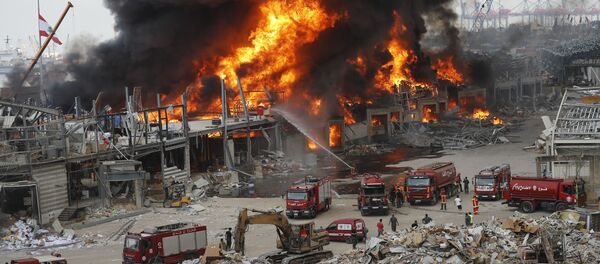 ベイルートの爆発 ベイルートの爆発 - Sputnik 日本