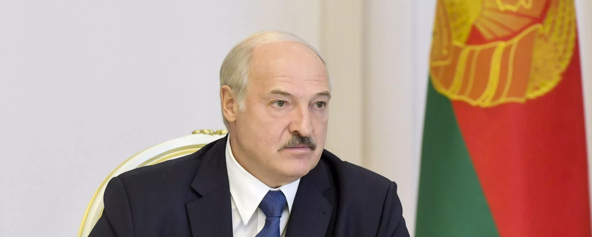 Президент Белоруссии Александр Лукашенко во время выступления в Совете безопасности в Минске - Sputnik 日本, 1920, 25.04.2021