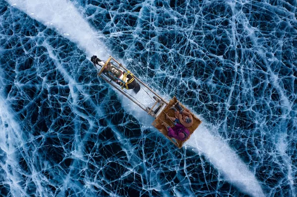 Drone Photo Awards 2020 「人間」部門1位入賞作品『Frozen Land』 Alessandra Meniconzi氏 Drone Photo Awards 2020 「人間」部門1位入賞作品『Frozen Land』 Alessandra Meniconzi氏 - Sputnik 日本