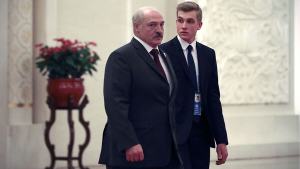 ベラルーシ大統領とその息子 - Sputnik 日本