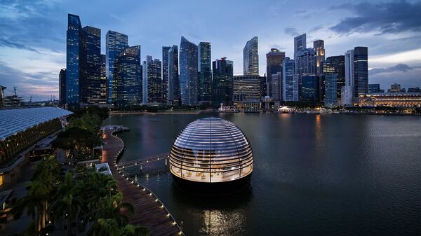 Apple Marina Bay Sands в Сингапуре - Sputnik 日本
