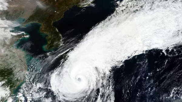 台風14号 - Sputnik 日本