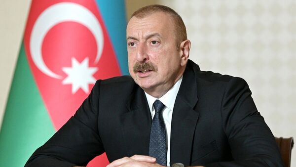 Президент Азербайджана Ильхам Алиев - Sputnik 日本