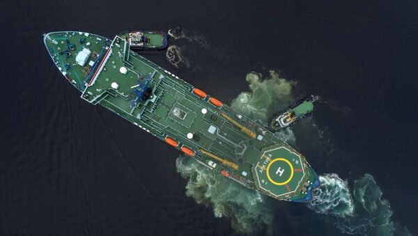 世界最強の砕氷船がロシア艦隊に加わる - Sputnik 日本