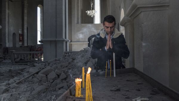 カラバフ・シュシャ大聖堂の冒涜を非難＝アルメニア教会 - Sputnik 日本