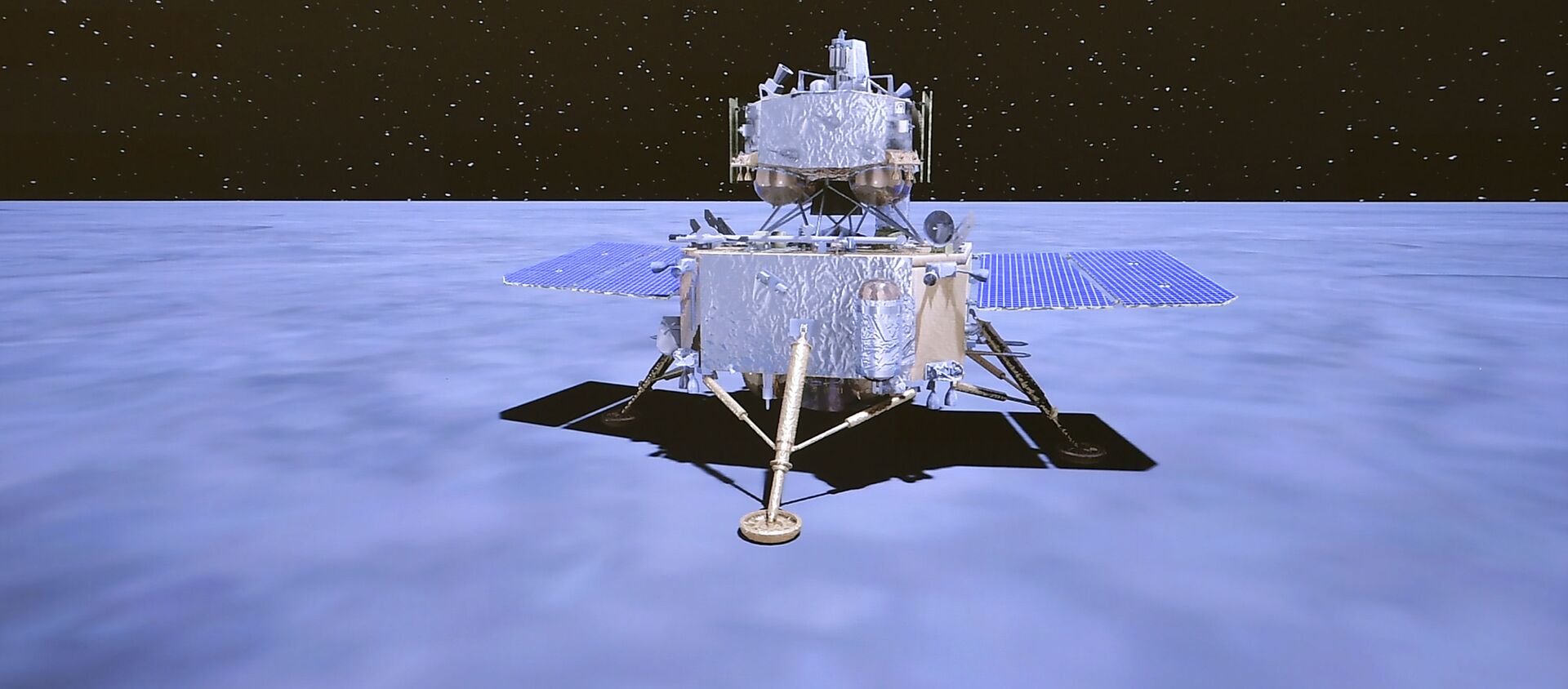 Китайский зонд Чанъэ-5 совершил успешную посадку на поверхности Луны. - Sputnik 日本, 1920, 02.12.2020