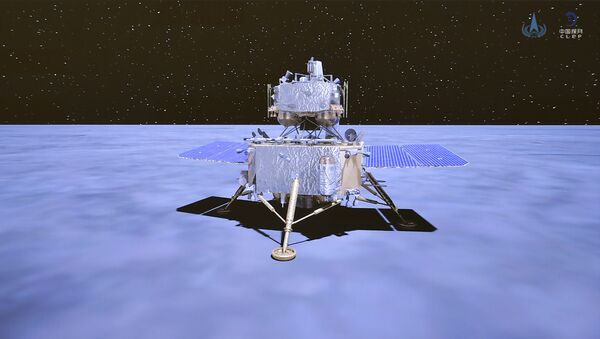 Китайский зонд Чанъэ-5 совершил успешную посадку на поверхности Луны. - Sputnik 日本