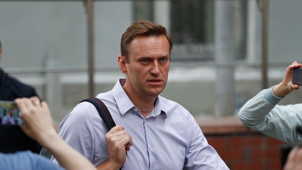 Блогер Алексей Навальный в Москве - Sputnik 日本