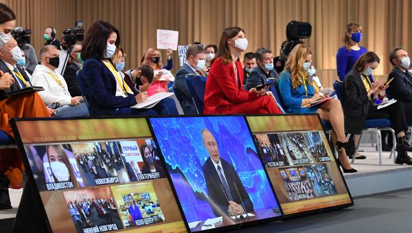 Cuộc họp báo lớn của Tổng thống Vladimir Putin - Sputnik 日本