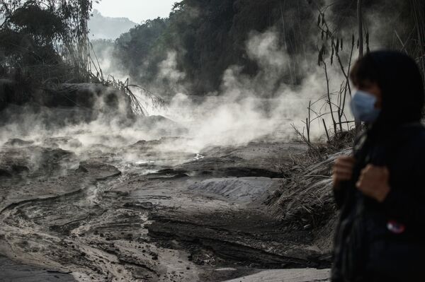 インドネシア・ジャワ島のセメル山の噴火（12月2日） - Sputnik 日本