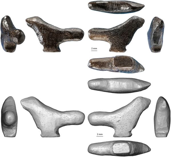 中国・河南省で発見された、1万3000年以上前のものとみられる小さな鳥の像 - Sputnik 日本