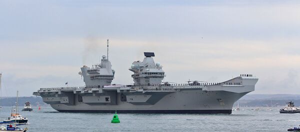 Авианосец HMS Queen Elizabeth Авианосец HMS Queen Elizabeth - Sputnik 日本