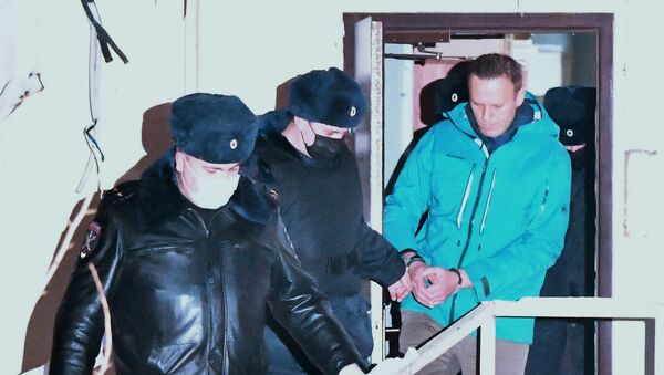 Отдел полиции, где находится задержанный А. Навальный - Sputnik 日本