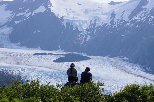 米アラスカ州のチュガッチ国有林にあるポーテージ氷河（2020年） - Sputnik 日本