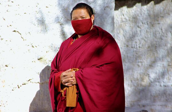 中国・チベット自治区ラサ市の僧侶 - Sputnik 日本