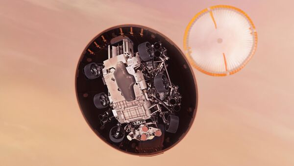 Вид на поверхность Марса с марсохода Perseverance - Sputnik 日本