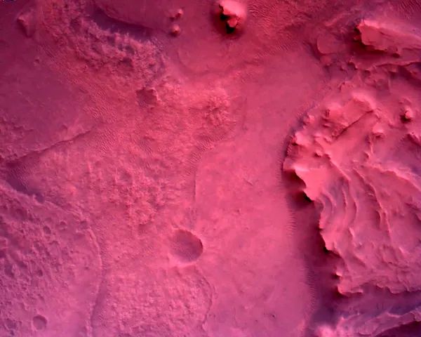 NASAの火星探査機「パーサヴィアランス」が撮影した地表の写真