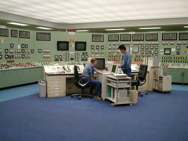 福島第一原子力発電所の中央制御室（1999年撮影） - Sputnik 日本
