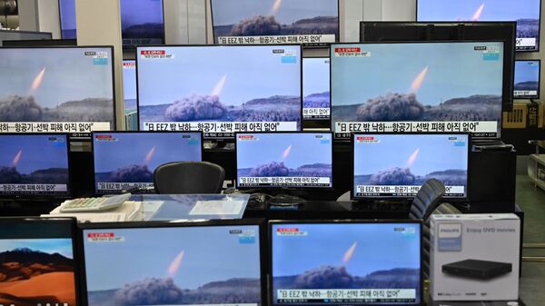 北朝鮮によるミサイル発射 - Sputnik 日本