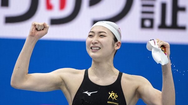 競泳の池江選手が50mバタフライで優勝、代表内定2種目目 - Sputnik 日本