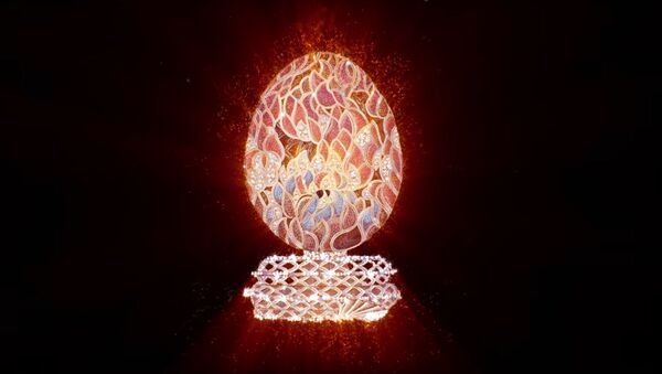 Посвященное «Игре престолов» яйцо Фаберже - Sputnik 日本