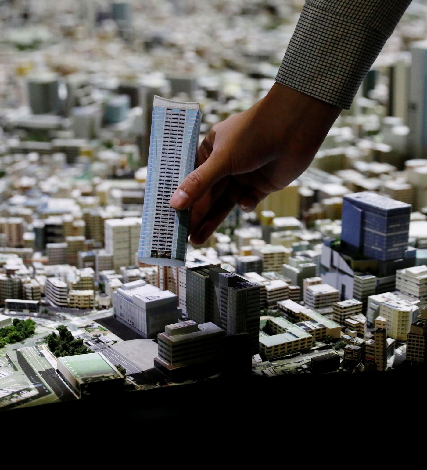 予約販売 東京駅模型スケール1/600 ブロンズ調仕上げ 鉄道模型