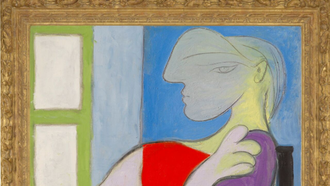 昔デパートで購入　ピカソ 絵画 ピカソの絵画、1億340万ドルで落札 ニューヨークのオークション