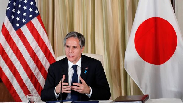 U.S. Secretary of State Antony Blinken visits Japan - Sputnik 日本
