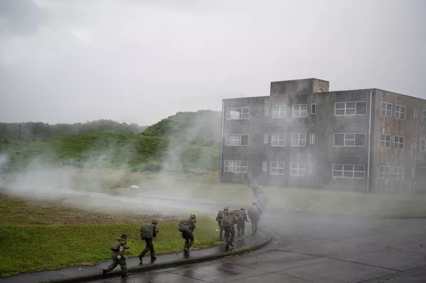 宮崎県えびの市の霧島演習場で日米仏共同訓練を行うフランス陸軍の兵士ら 宮崎県えびの市の霧島演習場で日米仏共同訓練を行うフランス陸軍の兵士ら - Sputnik 日本