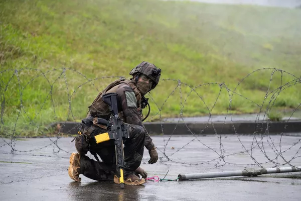 宮崎県えびの市の霧島演習場で日米仏共同訓練を行うフランス陸軍の兵士 宮崎県えびの市の霧島演習場で日米仏共同訓練を行うフランス陸軍の兵士 - Sputnik 日本