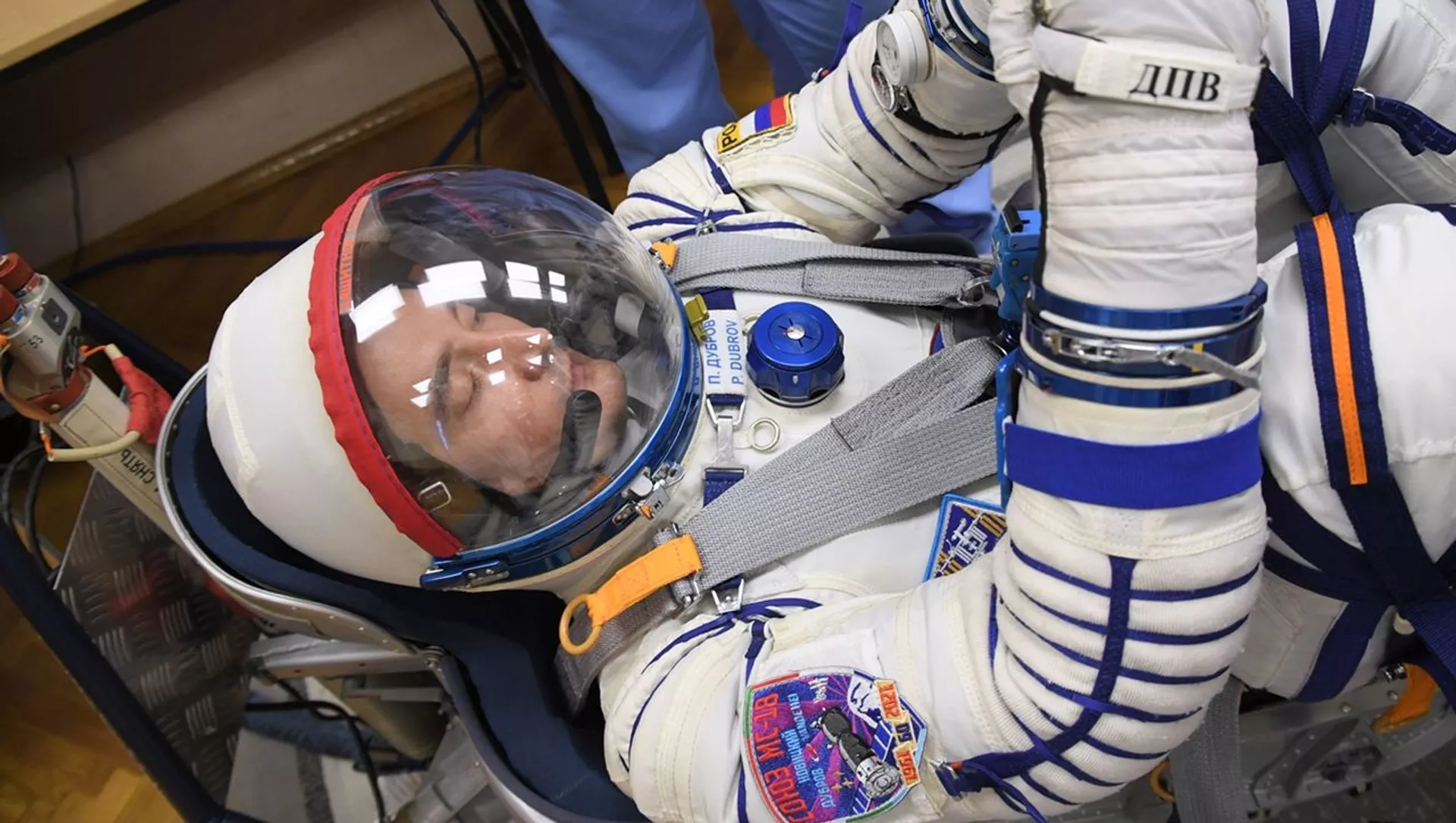 宇宙飛行士のピョートル・ドゥブロフ氏