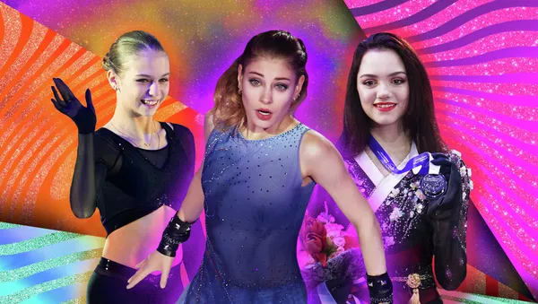 赤のトルソワ、紫のコストルナヤ　 女子フィギュア選手たちのカラー革命 - Sputnik 日本