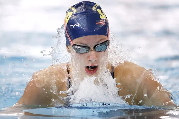 米国の女子水泳代表のケーティ・グライムズ選手(15)。東京五輪では400メートル自由形に出場予定 米国の女子水泳代表のケーティ・グライムズ選手(15)。東京五輪では400メートル自由形に出場予定 - Sputnik 日本