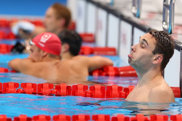 競泳・男子200メートルバタフライ準決勝に出場したハンガリーのクリシュトフ・ミラク選手 - Sputnik 日本
