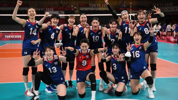 バレーボール韓国女子代表　東京五輪 - Sputnik 日本