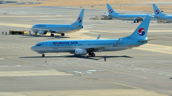 大韓航空の飛行機がアゼルバイジャン首都に緊急着陸　エンジンの1つが故障 - Sputnik 日本