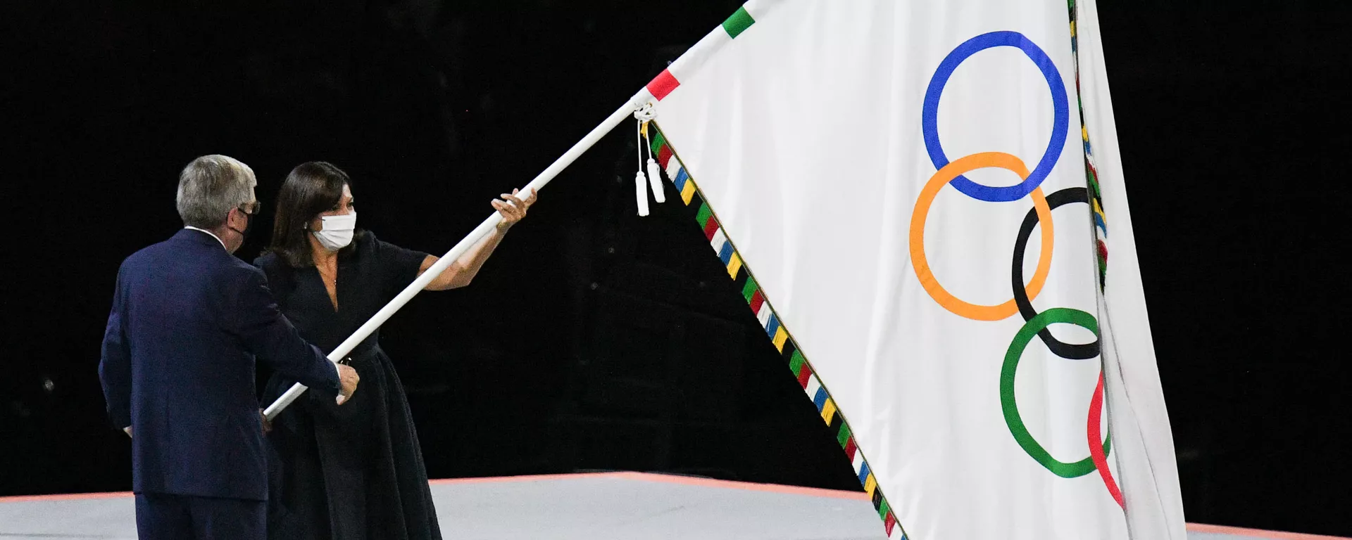 東京五輪閉幕　五輪旗は2024年開催地のパリへ - Sputnik 日本, 1920, 08.08.2021